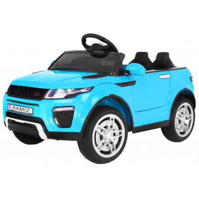 Elektrické autíčko Rapid Racer - nelakované - modré